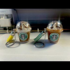 Starbucks Inspired keychains